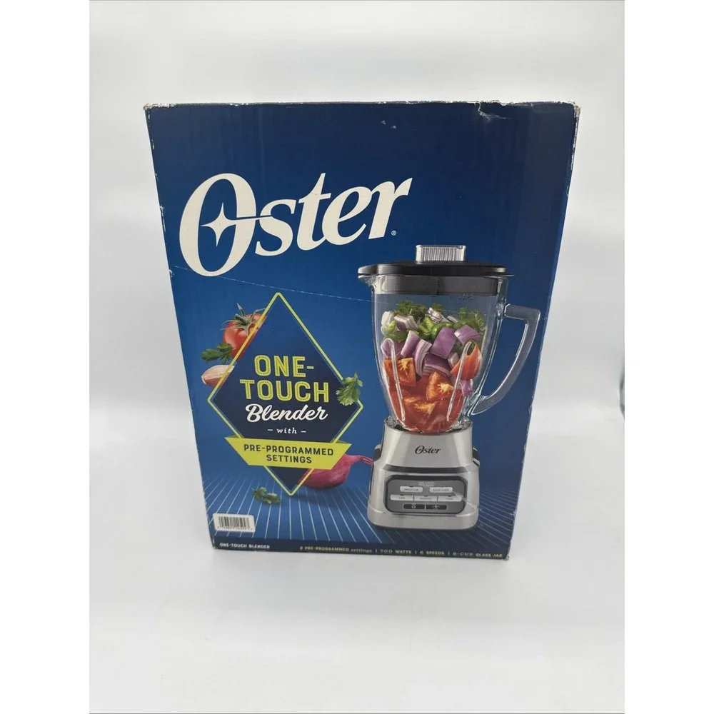 Oster ONE-TOUCH Blender w/ 2-AUTO PROGRAMS 8-CUP 6-SPEEDS (New Unopened)